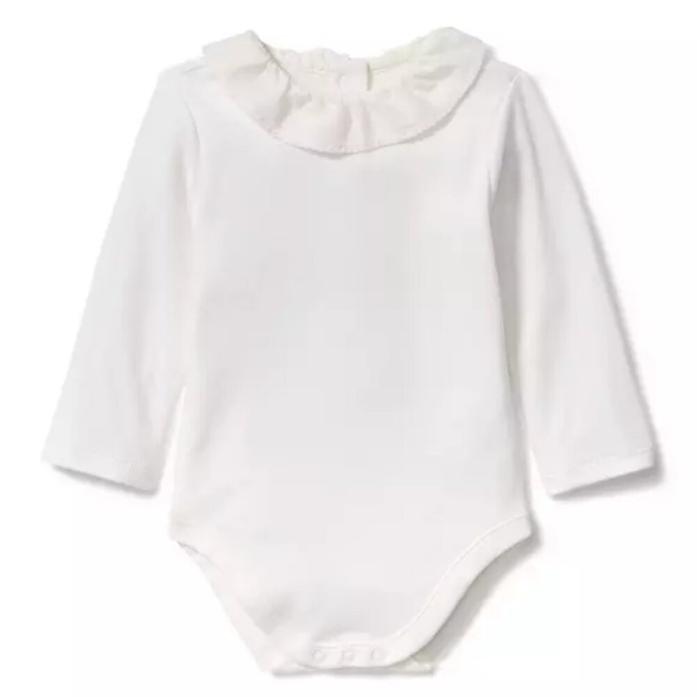 Janie and Jack Ruffle Collar Bodysuit